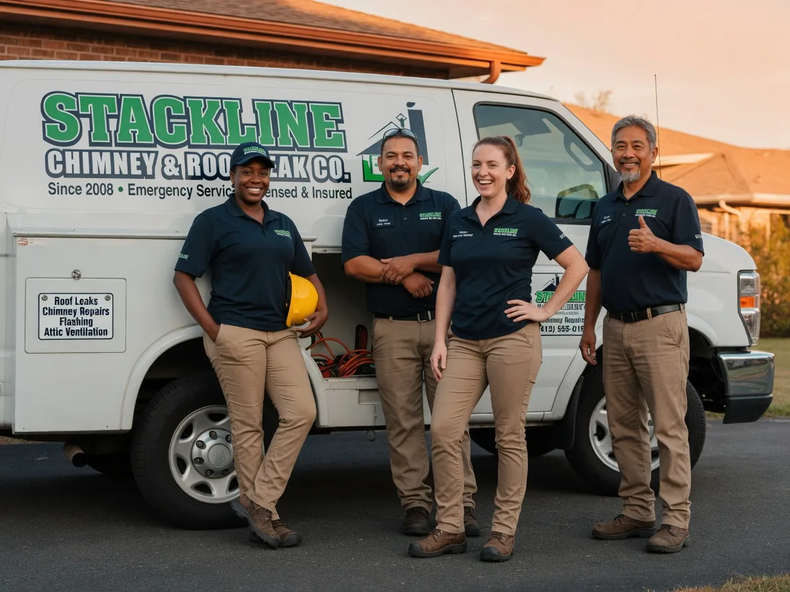 Chimney flashing repair company in Carolina, WV